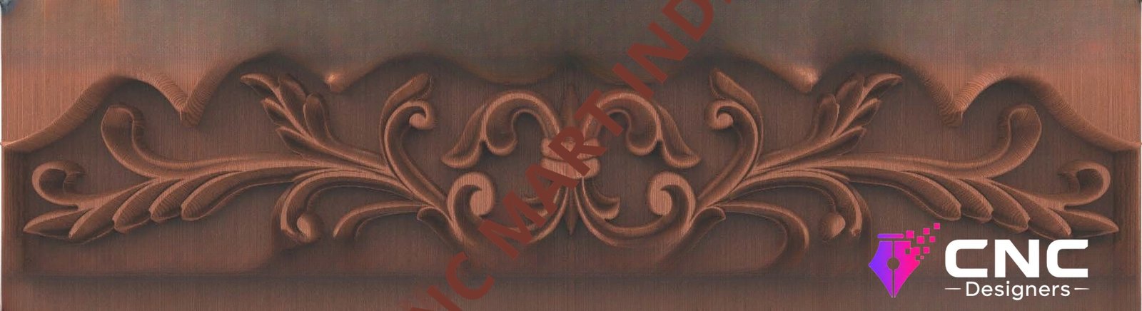 Beds & Sofa - BS-26 Elegant Floral Scrollwork Ornamental Relief Carving